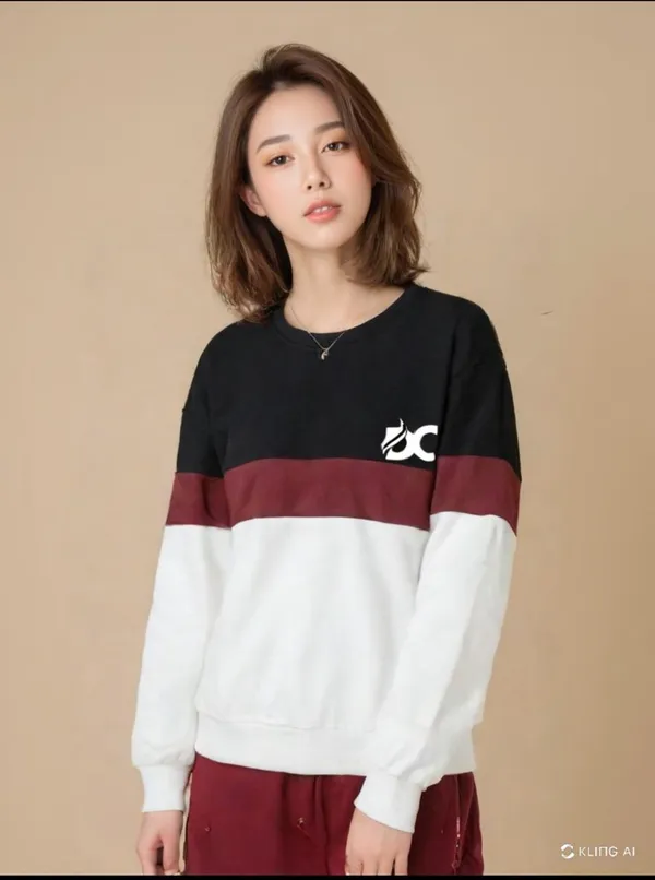 Women_Wine_Round_Neck_tshirt__Full_Sleeves_&_Everyday_Comfort
