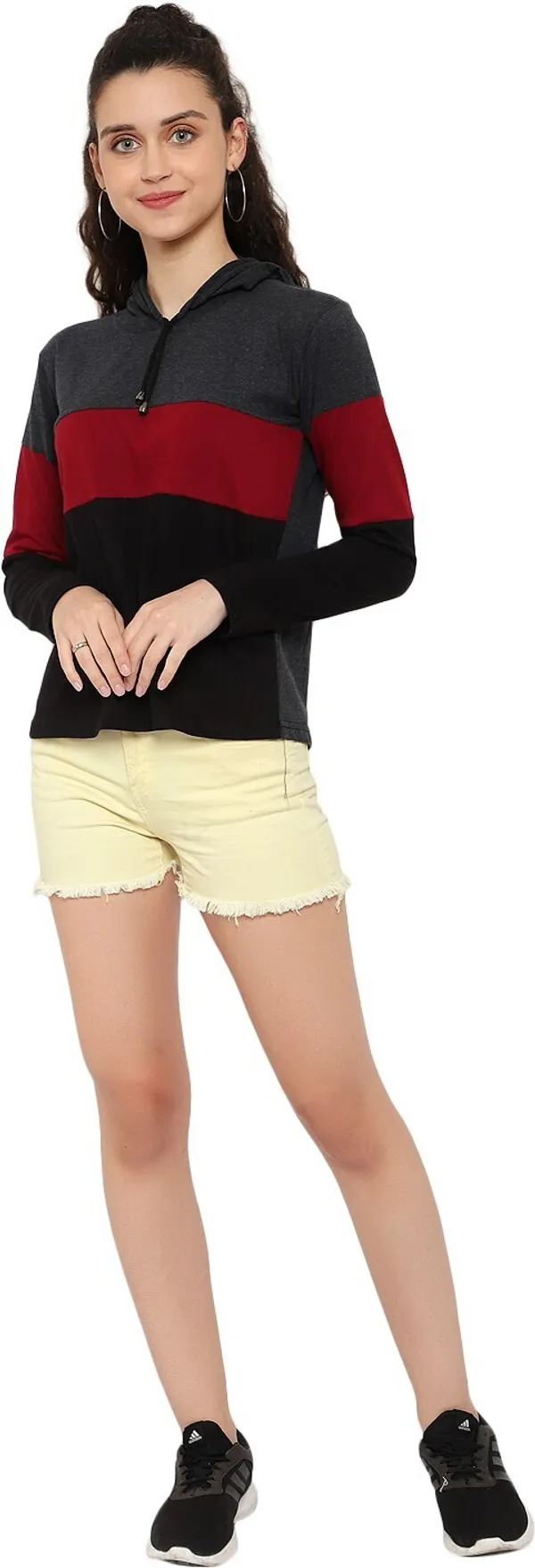 Womens_Round_Neck_Hoodie_|_Full_Sleeves_|_Multi-Color_Cotton