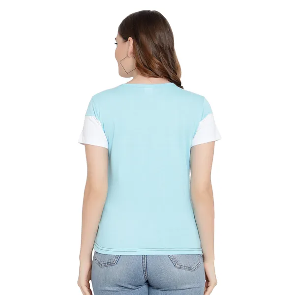 Women's_Multi-Color_Cotton_Half-Sleeve_T-shirt__Trendy_&_Comfortable