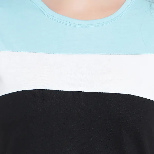 Women's_Multi-Color_Cotton_Half-Sleeve_T-shirt__Trendy_&_Comfortable