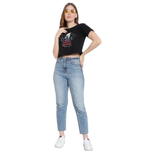 Womens_Printed_Cotton_T-Shirt_|_Half_Sleeves_|_Stylish_Crop_Top