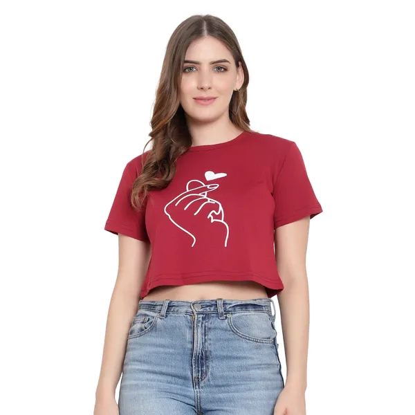 Womens_Printed_Cotton_T-Shirt_|_Half_Sleeves_|_Stylish_Crop_Top
