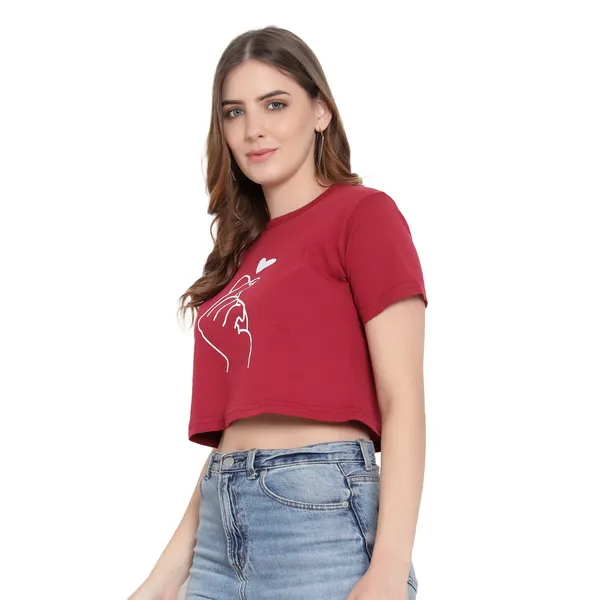 Womens_Printed_Cotton_T-Shirt_|_Half_Sleeves_|_Stylish_Crop_Top