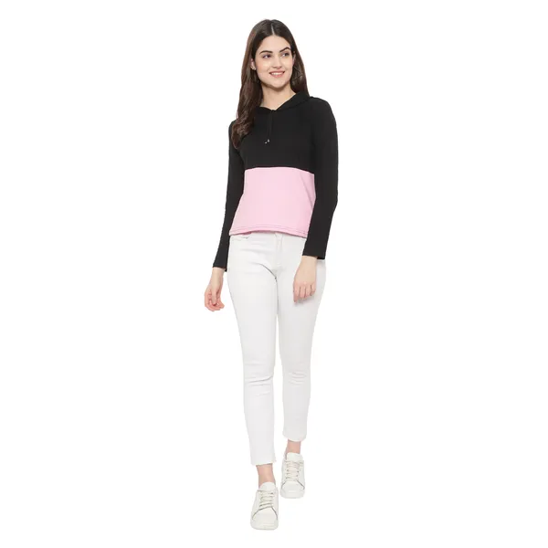 Black_&_Pink_Cotton_Colourblocked_Full_Sleeves_Hoodie_For_Women
