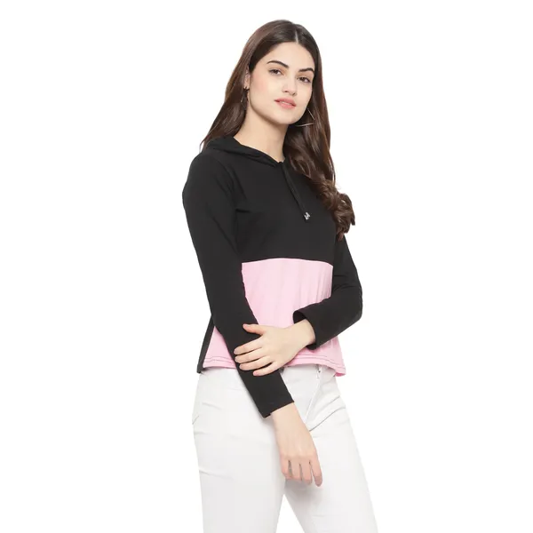 Black_&_Pink_Cotton_Colourblocked_Full_Sleeves_Hoodie_For_Women