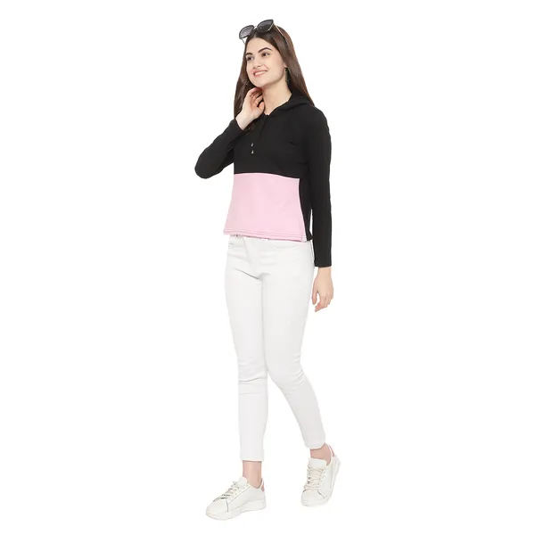 Black_&_Pink_Cotton_Colourblocked_Full_Sleeves_Hoodie_For_Women