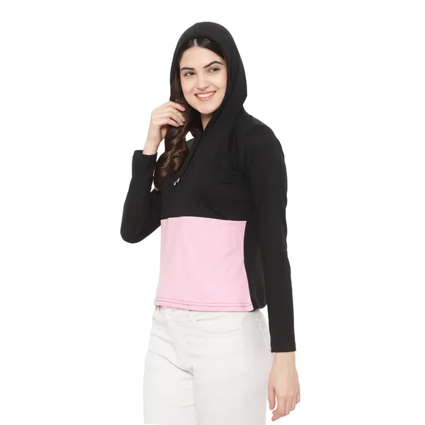 Black_&_Pink_Cotton_Colourblocked_Full_Sleeves_Hoodie_For_Women
