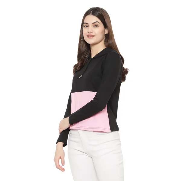 Black_&_Pink_Cotton_Colourblocked_Full_Sleeves_Hoodie_For_Women