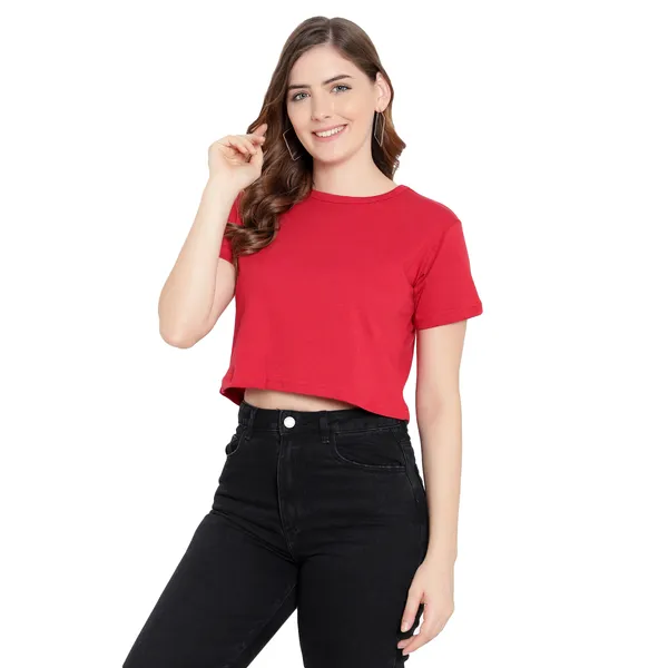 Womens_Printed_Cotton_T-Shirt_|_Half_Sleeves_|_Stylish_Crop_Top