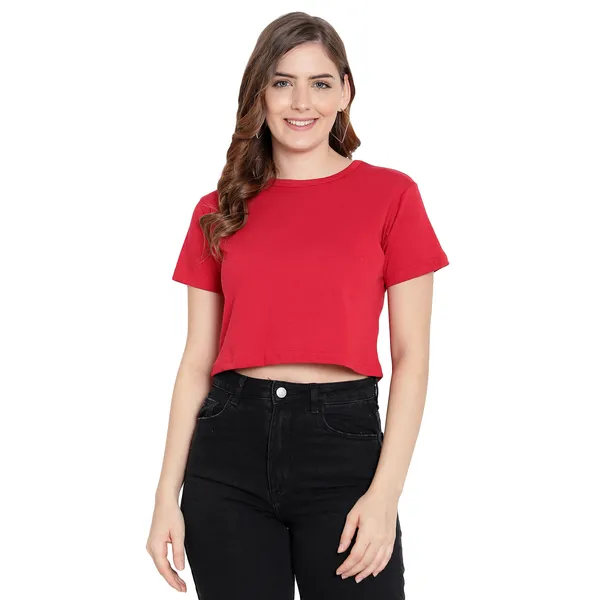 Womens_Printed_Cotton_T-Shirt_|_Half_Sleeves_|_Stylish_Crop_Top