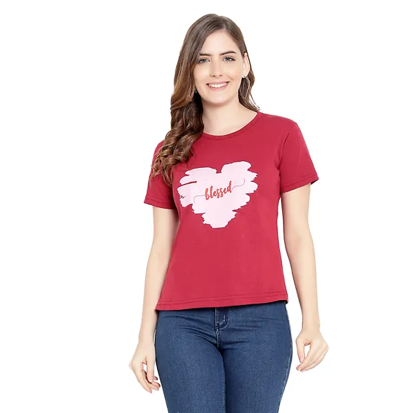 Womens_Round_Neck_Cotton_Printed_T-Shirt_|_Half_Sleeves_|_Casual_Wear