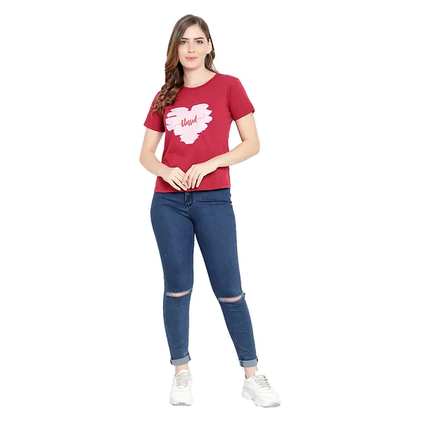 Womens_Round_Neck_Cotton_Printed_T-Shirt_|_Half_Sleeves_|_Casual_Wear