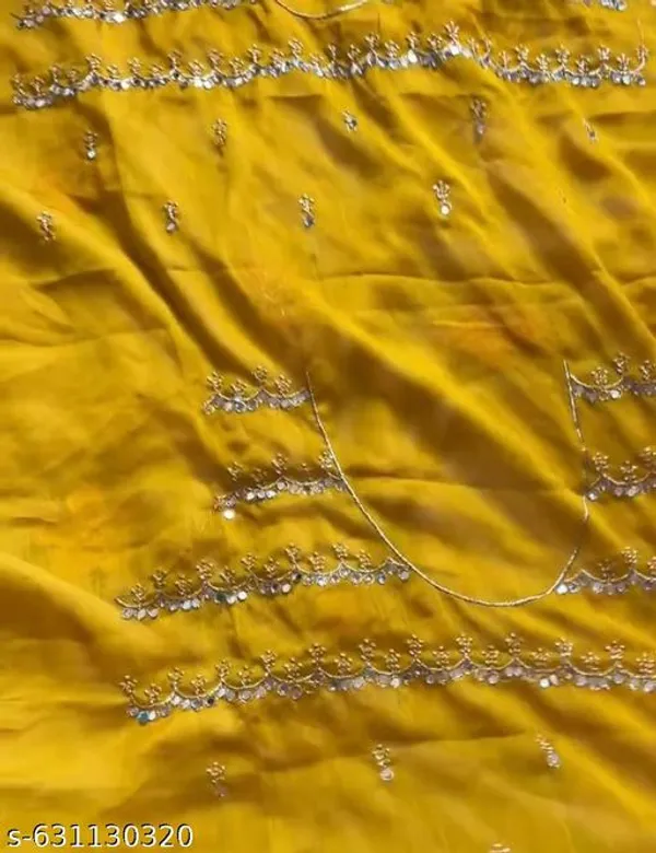 Beige_Georgette_Viscose_Saree_For_Women