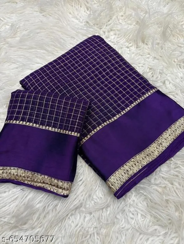 Purple_Georgette_Viscose_Saree_For_Women