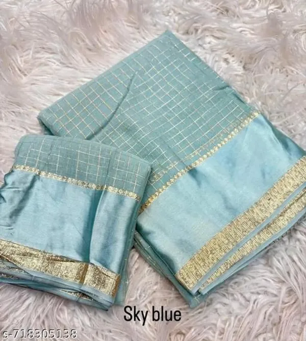 Blue_Georgette_Viscose_Saree_For_Women