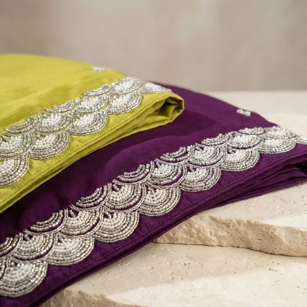 Purple_Georgette_Viscose_Saree_For_Women