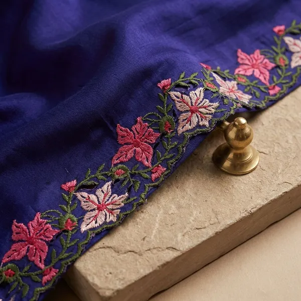 Purple_Georgette_Viscose_Saree_For_Women