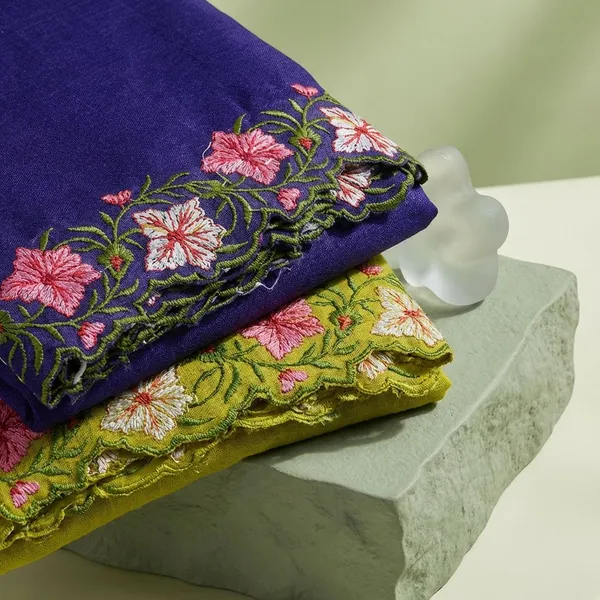 Blue_Georgette_Viscose_Saree_For_Women
