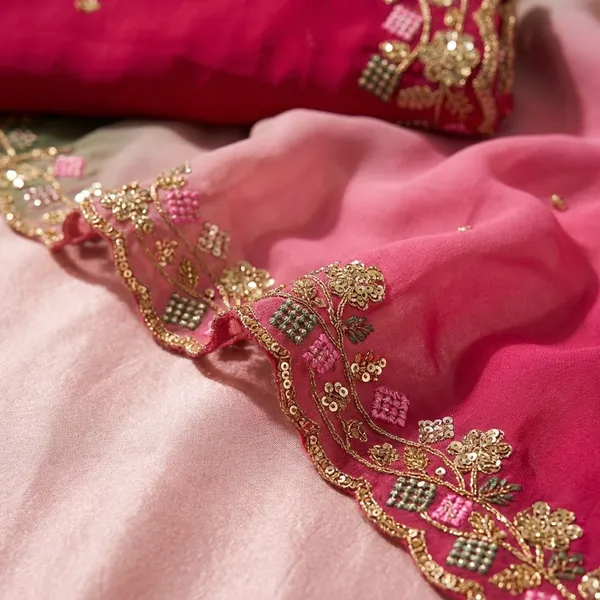 Pink_Georgette_Viscose_Saree_For_Women