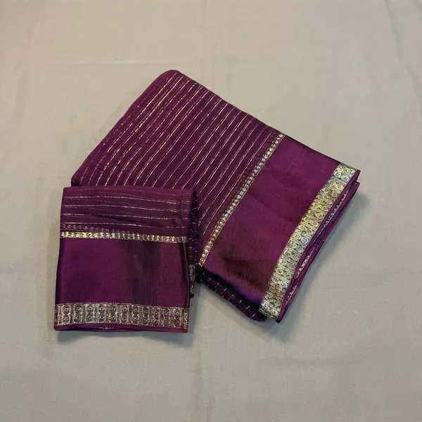 Purple_Georgette_Viscose_Saree_For_Women