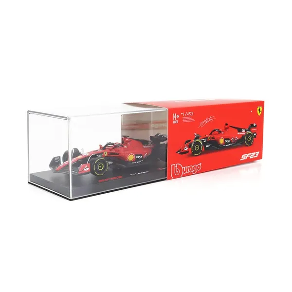 Bburago_-_1/43_Scale_Model_Compatible_with_Ferrari_SF23_-_16_Compatible_with_Charles_Leclerc_2023_Formula_1_Model_Car