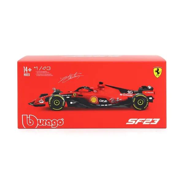 Bburago_-_1/43_Scale_Model_Compatible_with_Ferrari_SF23_-_16_Compatible_with_Charles_Leclerc_2023_Formula_1_Model_Car