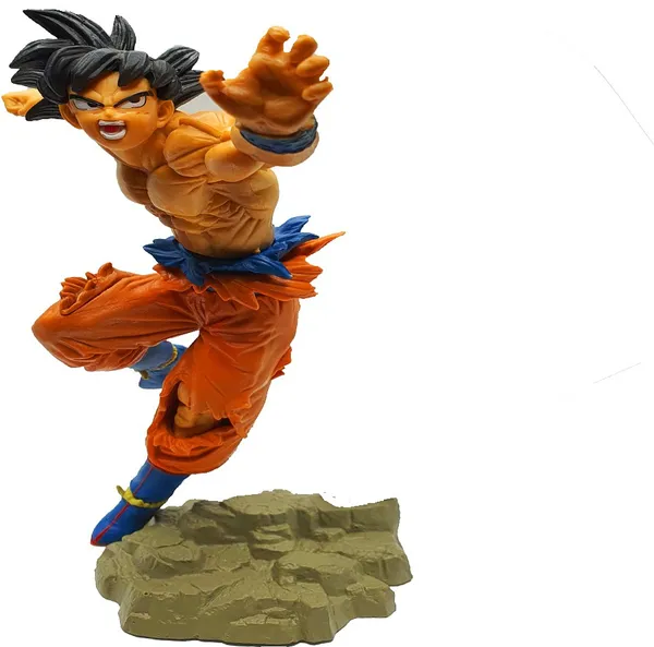 Drag-on_Ball__Anime_Punching_Angry_Goku_For_Decor_23Cm_Height