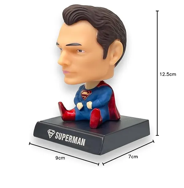 Super_Hero_Superman_3_Action_Figure_Limited_Edition_Bobblehead_with_Mobile_Holder_for_Car_Dashboard,_Office_Desk_&_Study_Table_(Pack_of_1)