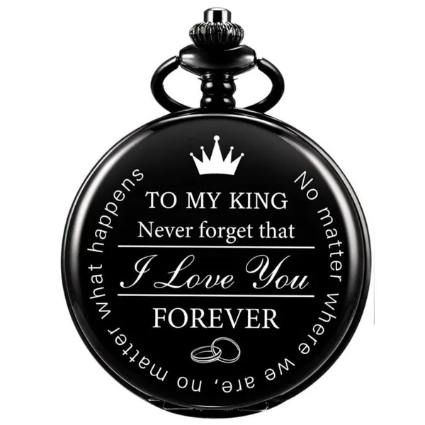 TO_my_Friends_Daughter_Mother_Father_Son_Hubby_king_I_love_you_Motivationals_Quote_Black_pocket_gandhi_watch_for_him_and_her_gifting