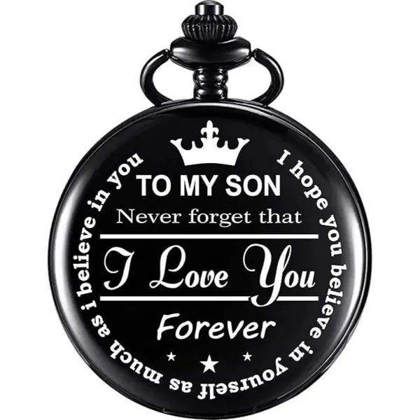 TO_my_Friends_Daughter_Mother_Father_Son_Hubby_king_I_love_you_Motivationals_Quote_Black_pocket_gandhi_watch_for_him_and_her_gifting