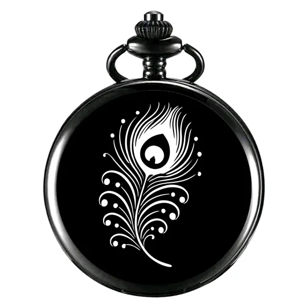 Black_Gandhi_Pocket_Watch_devotional_Krishna_OMG_peacock_feather_Aum_Jesus_cross_Ganpati_Hanuman_Jain_navkar_mantra_Shiva_Chatrapati_shivaji_maharaj