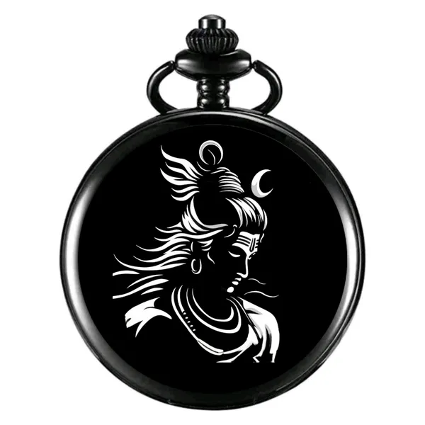 Black_Gandhi_Pocket_Watch_devotional_Krishna_OMG_peacock_feather_Aum_Jesus_cross_Ganpati_Hanuman_Jain_navkar_mantra_Shiva_Chatrapati_shivaji_maharaj