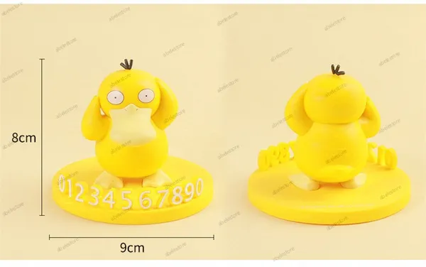 Poke--moon_charlizard_car_parking_number_plate_with_4_set_of_numbers_bobbleheads