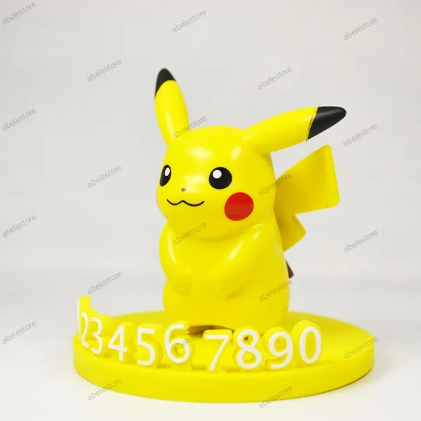 Poke--moon_charlizard_car_parking_number_plate_with_4_set_of_numbers_bobbleheads