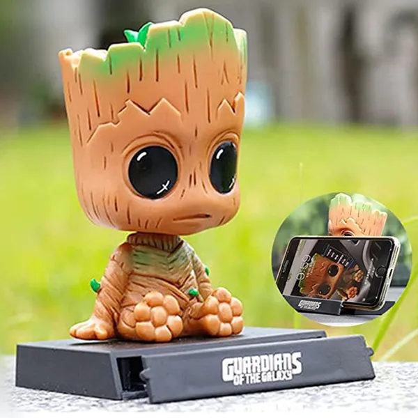 Marvel_Superhero_Groot_Bobble_Head_Action_Figures_With_Mobile_Holder