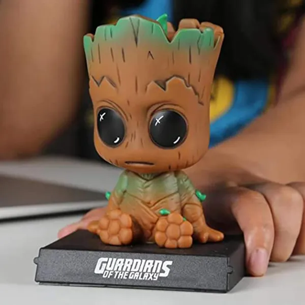 Marvel_Superhero_Groot_Bobble_Head_Action_Figures_With_Mobile_Holder