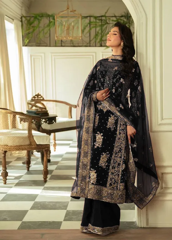 Black_Heavy_Georgette_Fully_Loaded_Coding_Sequence_Embroidered_Salwar_Suit_With_Dupatta