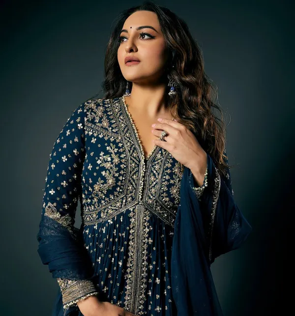 Blue_Heavy_Sequence_Embroidered_Anarkali_Lehenga_Salwar_Suit_With_Dupatta