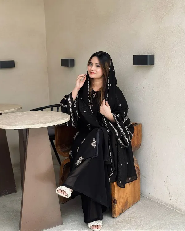 Black_Heavy_Faux_Georgette_Sequence_Embroidered_Fancy_Bell_Sleeve_Salwar_Suit_With_Dupatta