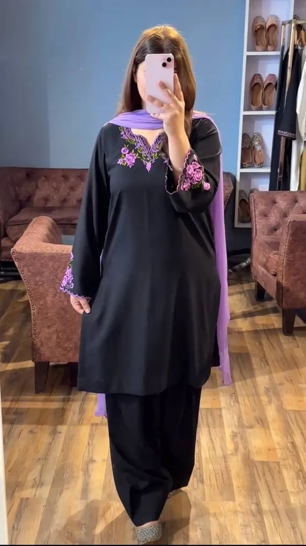 Black_Heavy_Rayon_Silk_Embroidered_Farsi_Salwar_Suit_With_Dupatta