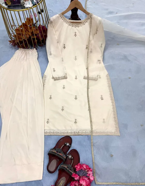 Cream_Natural_Heavy_Soft_Satin_Embroidered_Farsi_Salwar_Suit_With_Dupatta