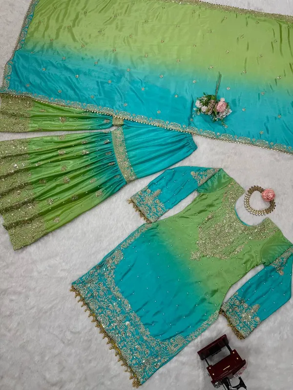 FEROZI_SHADED_CHINNON_SILK_CODING_SEQUENCE_EMBROIDERED_SHARARA_SALWAR_SUIT_WITH_DUPATTA
