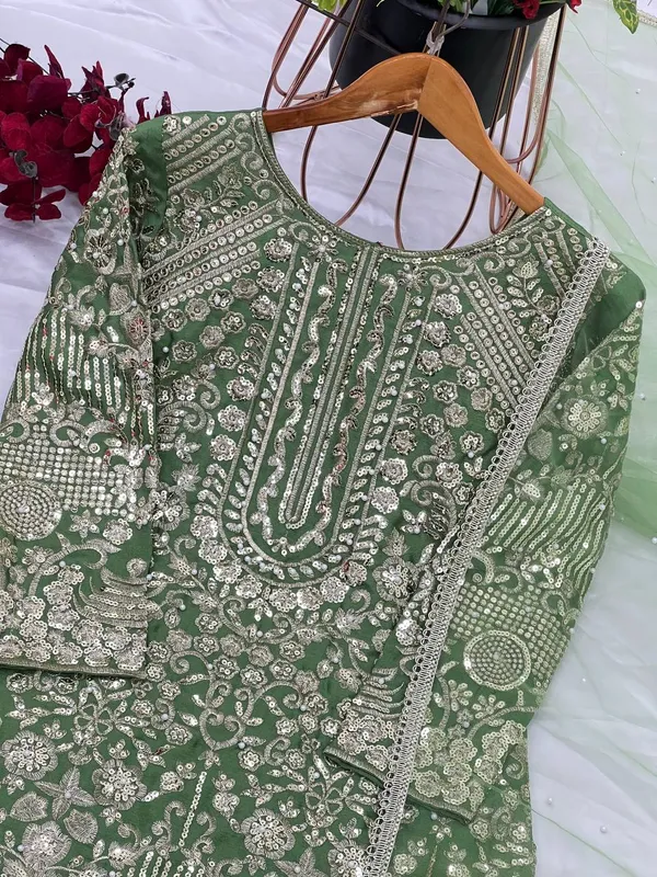 Green_Fully_Sequence_Embroidered_Sharara_Salwar_Suit_With_Dupatta