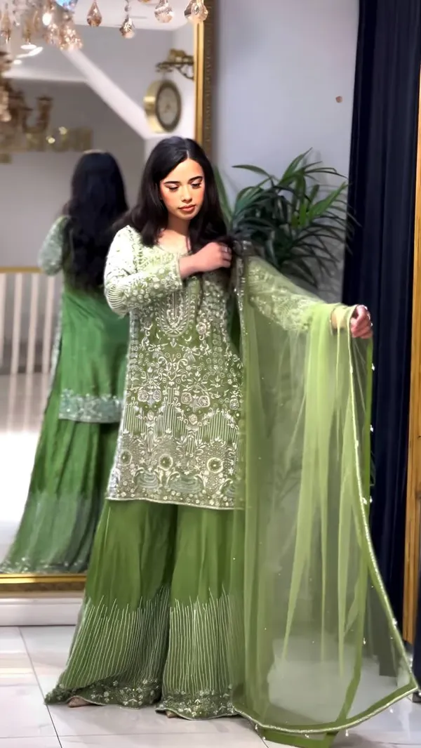 Green_Fully_Sequence_Embroidered_Sharara_Salwar_Suit_With_Dupatta