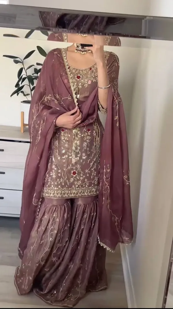Glamorous_Heavy_Simmer_Silk_Sequence_Embroidered_Sharara_Salwar_Suit_With_Dupatta