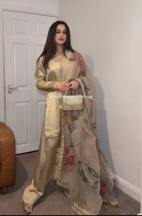Gold_Heavy_Japan_Satin_Silk_Chiroski_Work_With_Print_Farsi_Salwar_Suit_Dupatta