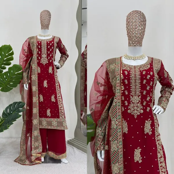 Maroon_Heavy_Georgette_Fully_Loaded_Coding_Sequence_Embroidered_Salwar_Suit_With_Dupatta