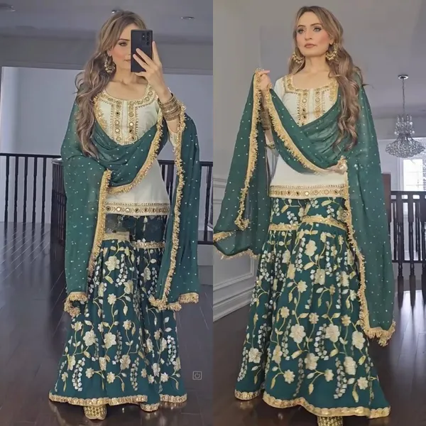 Heavy_Silk_Sequence_Embroidered_Sharara_Salwar_Suit_With_Dupatta