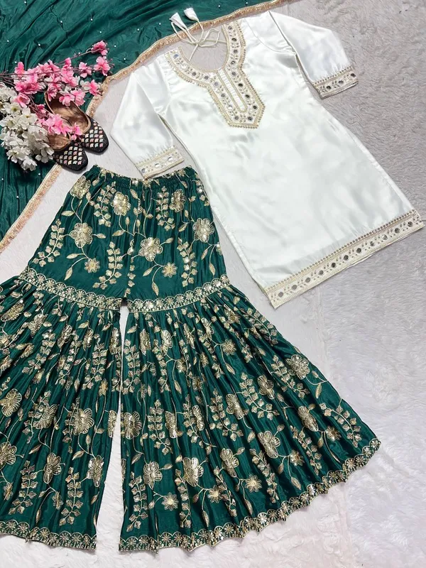 Heavy_Silk_Sequence_Embroidered_Sharara_Salwar_Suit_With_Dupatta
