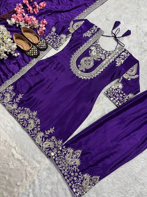 Purple_Pure_Chinon_Silk_Heavy_Embroidery_Salwar_Suit_With_Dupatta